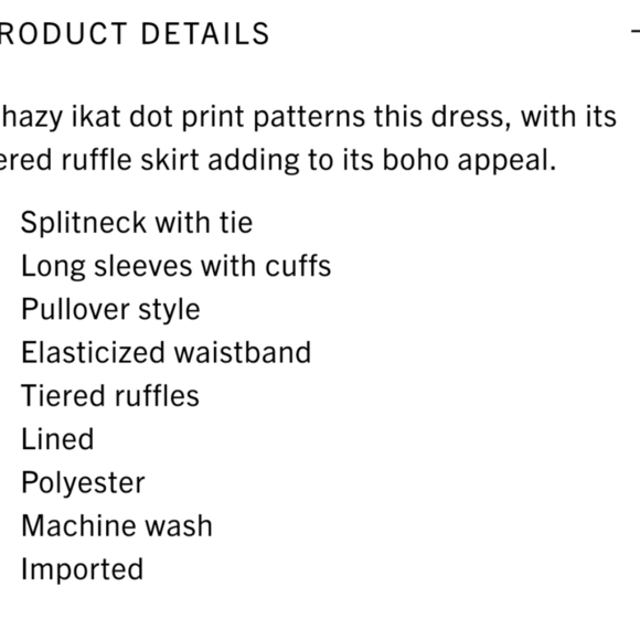 MICHAEL KORS navy printed tiered long sleeves v-neck dress - Picture 14 of 14